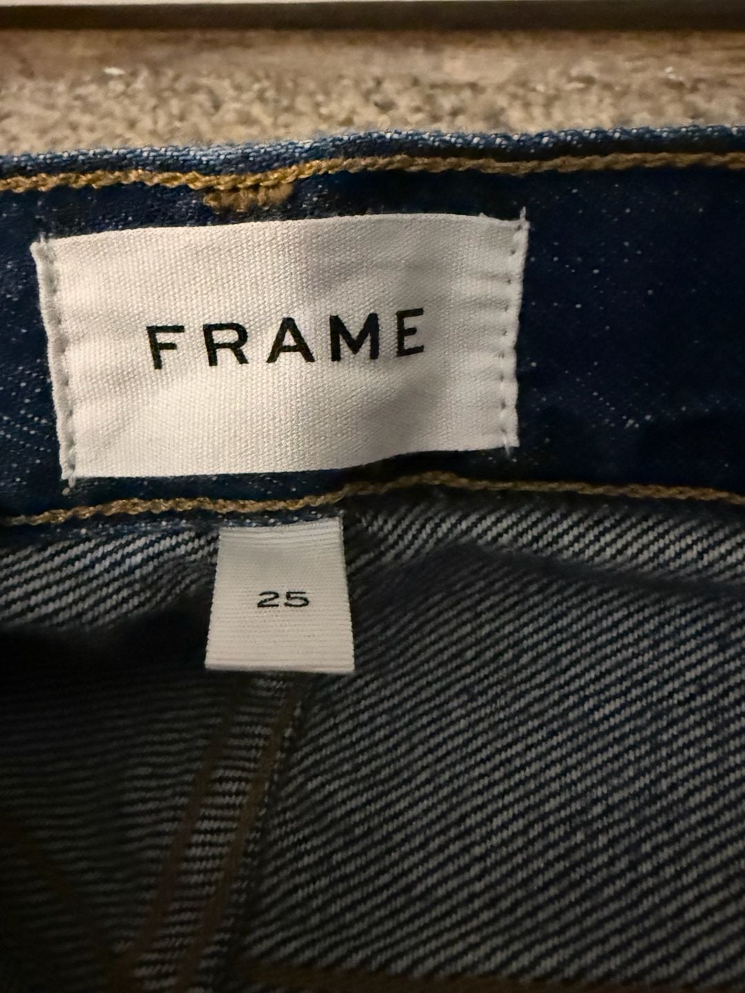 Frame Le Pixie Hollywood Straight Leg Jeans Size 25 12