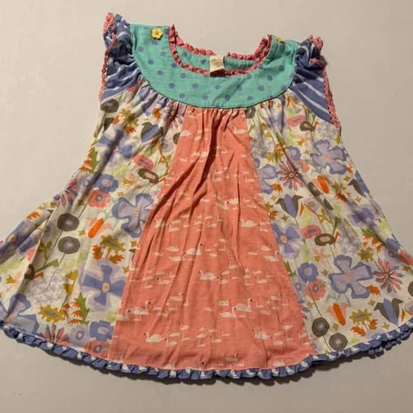 Matilda Jane Girls Pajama Top Size 10