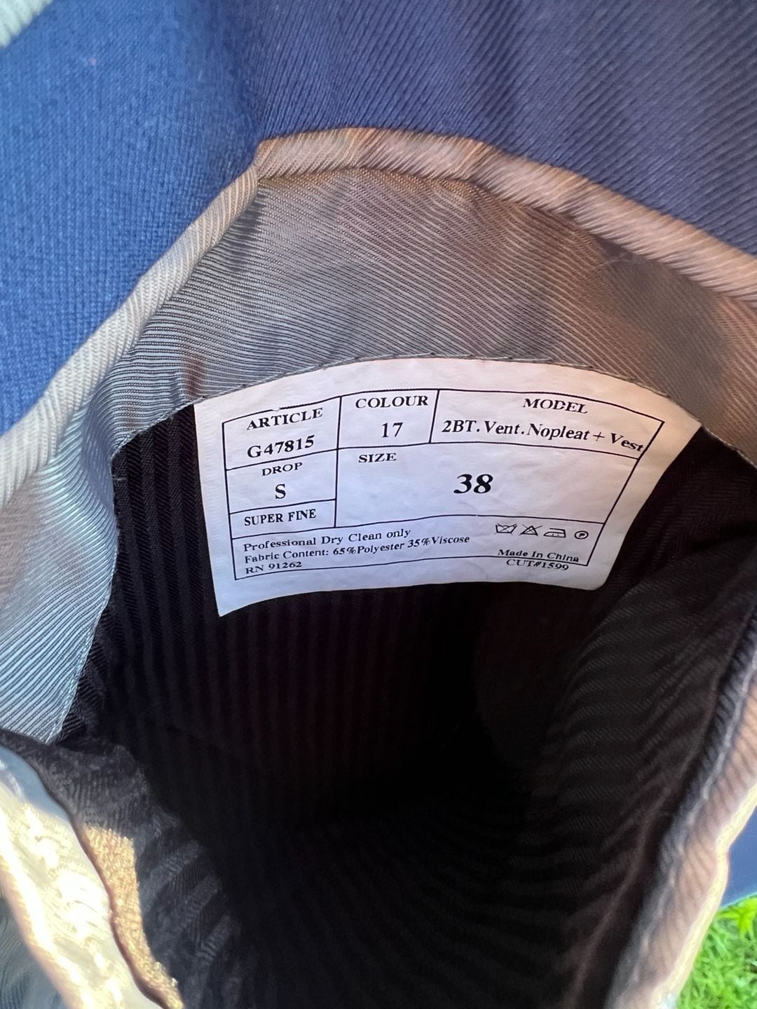 Giorgio Fiorelli French Blue Blazer 5