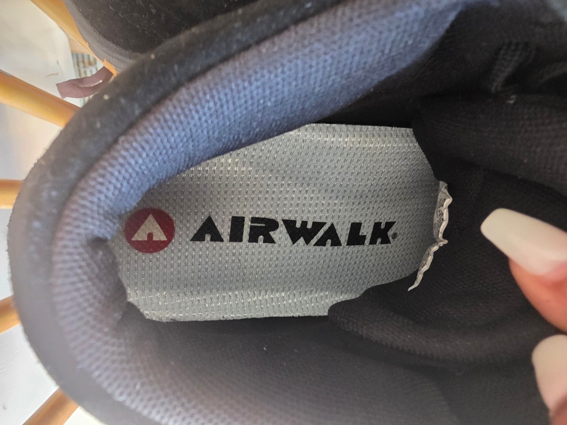 Airwalk Mongo Mid CT Size 10.5 Black Work Shoes 4