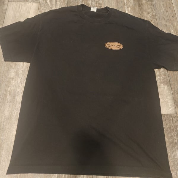 Bass Pro Shops T-Shirt Size XL Black Huntin Is Good Deer Graphic