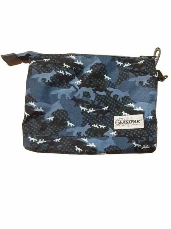 Maison Kitsune x Eastpak Blue Camouflage Isabella Pouch 5