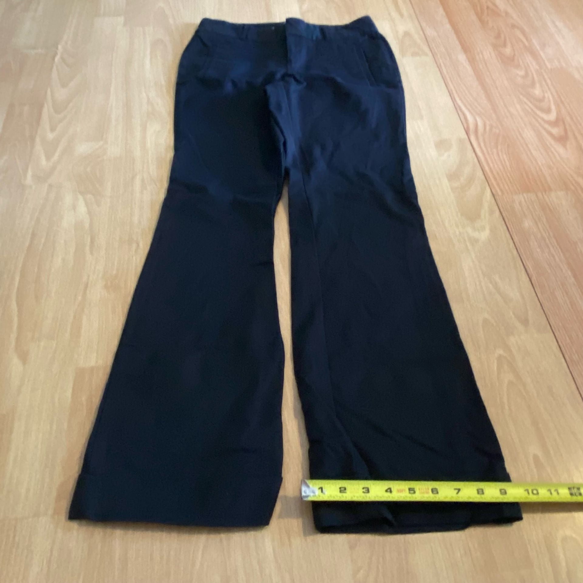 Banana Republic The Martin Fit Size 4 Black Pants 2
