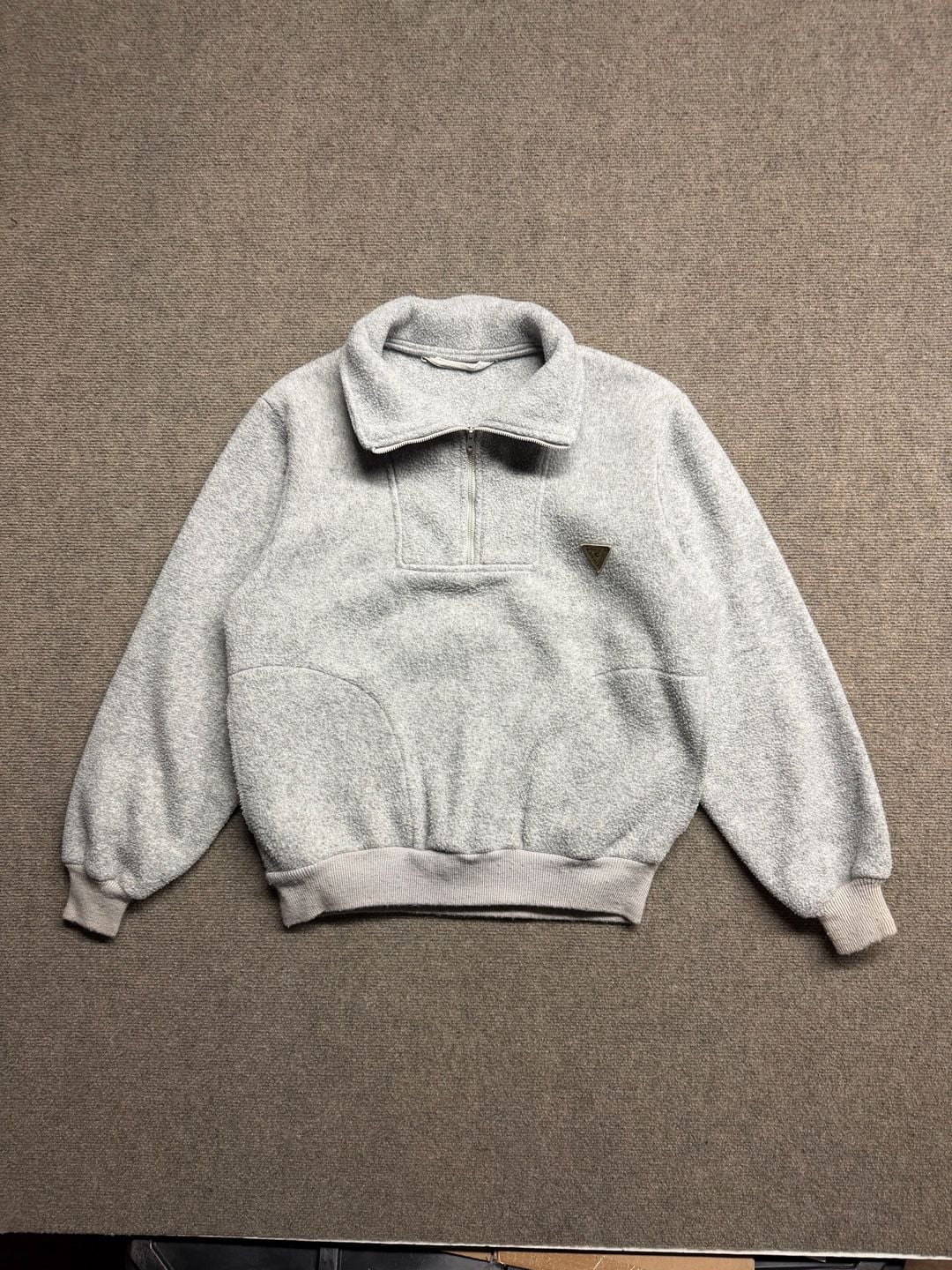 Unionbay Fleece Pullover 1/4 Zip Gray 2