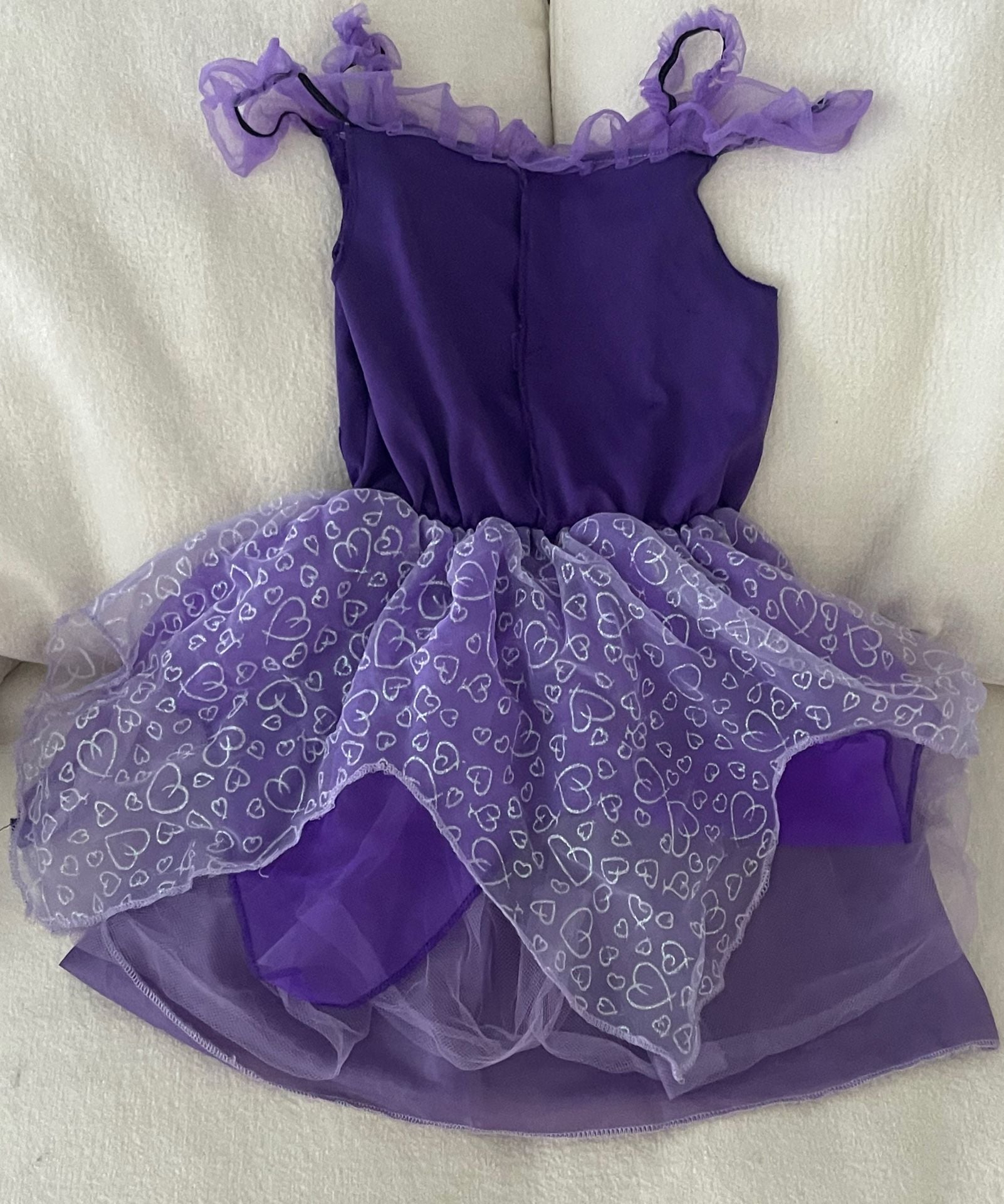 Dream Dazzlers Purple Dress Size 3-6 Years Old Princess Costume 3