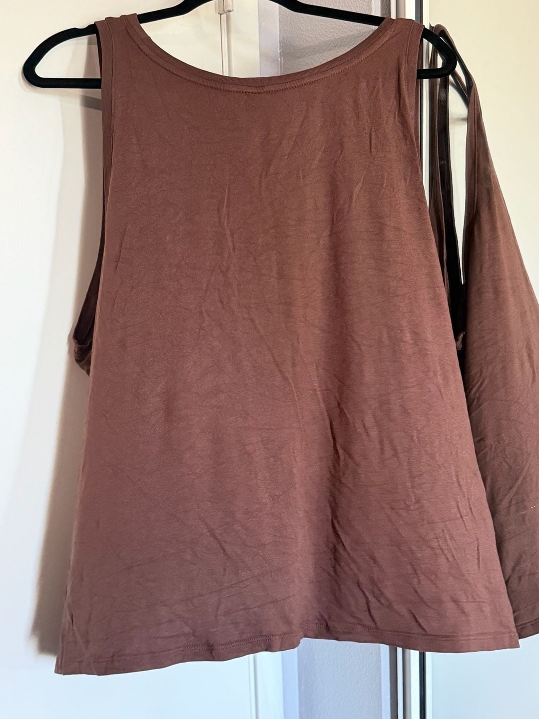 Old Navy Luxe Tank Top Size 4X Brown Scoop Neck Sleeveless 3