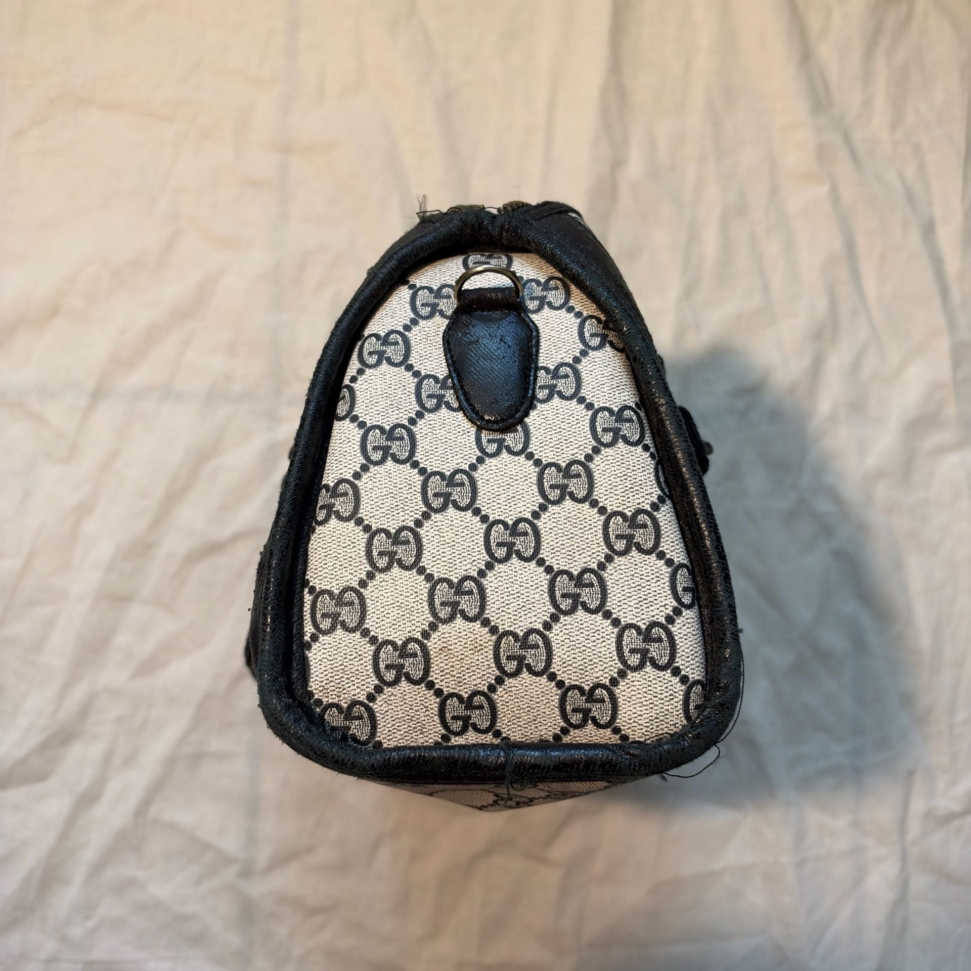 Vintage Gucci GG Supreme Monogram Boston Bag 4