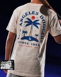 Baseballism Los Angeles Dodgers Palm Tree Bat T-Shirt Size 3XL 2