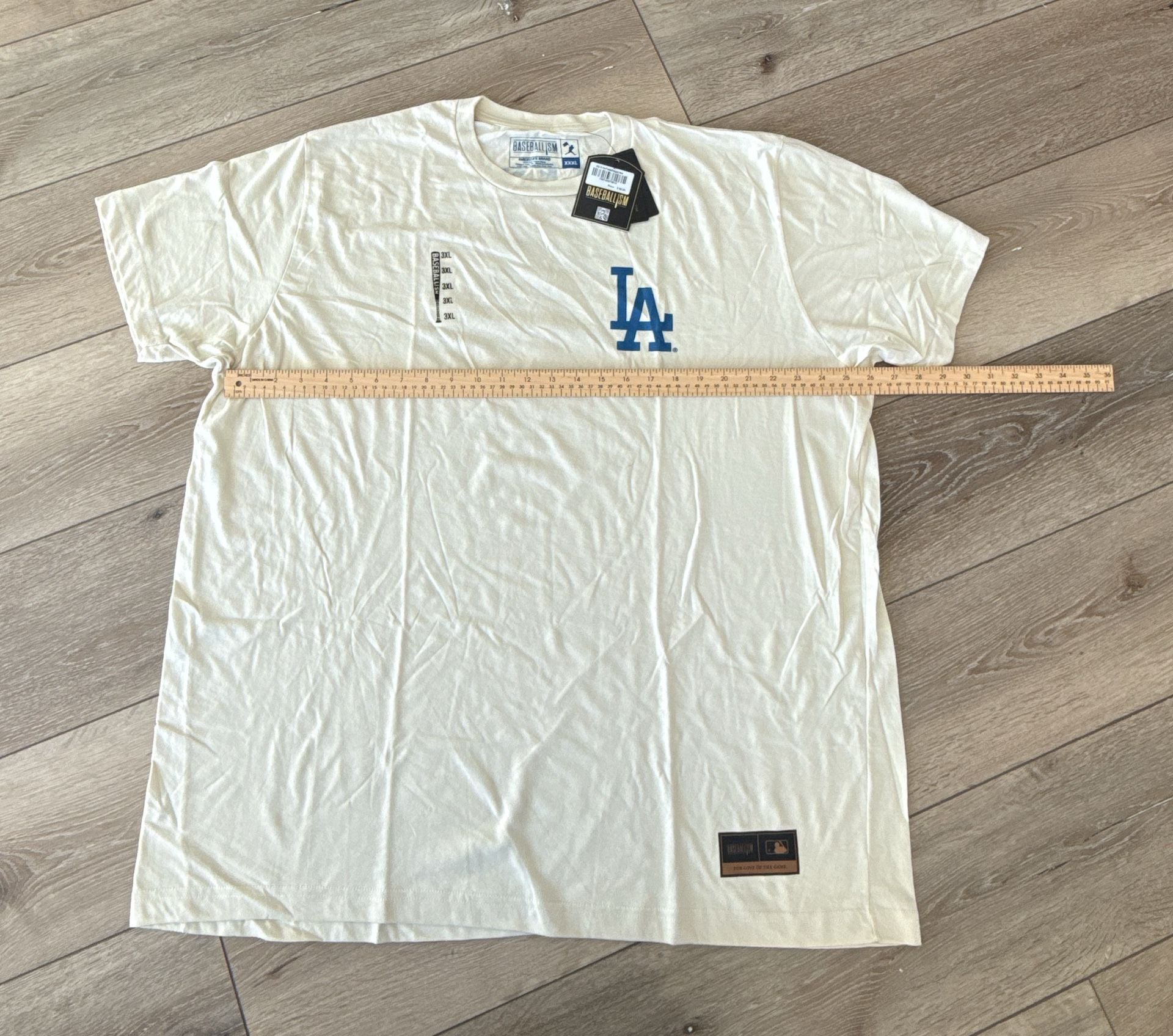 Baseballism Los Angeles Dodgers Palm Tree Bat T-Shirt Size 3XL 4