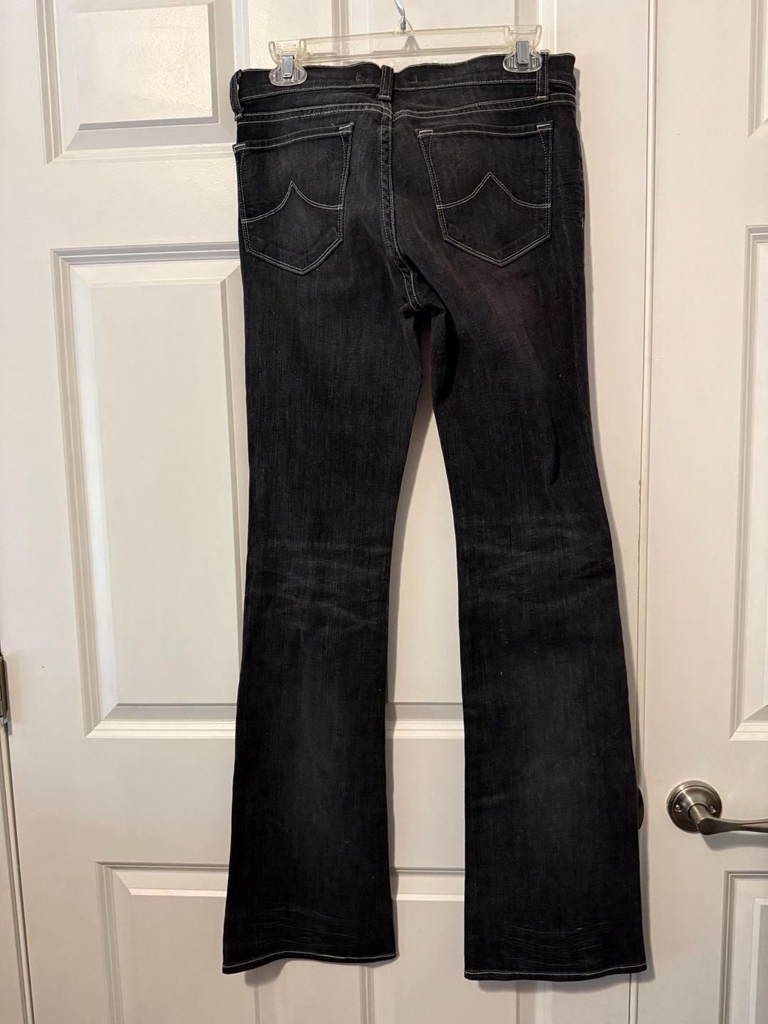 NWT J Brand Boot Cut Jeans Black Denim Size 28 7