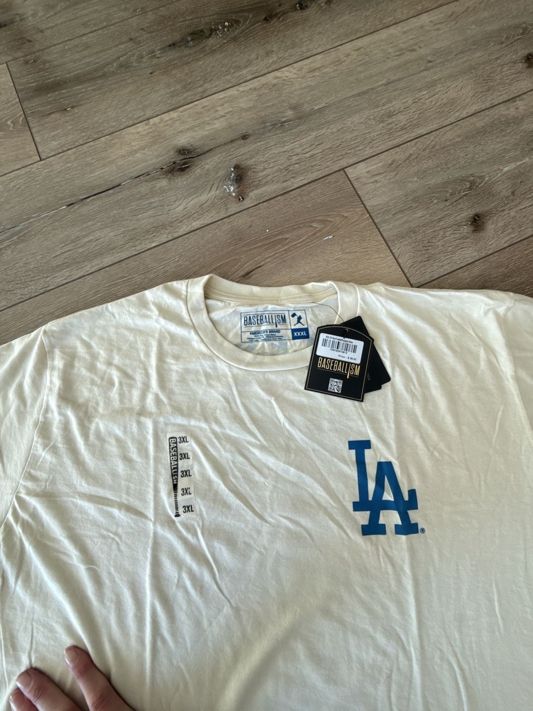 Baseballism Los Angeles Dodgers Palm Tree Bat T-Shirt Size 3XL 6