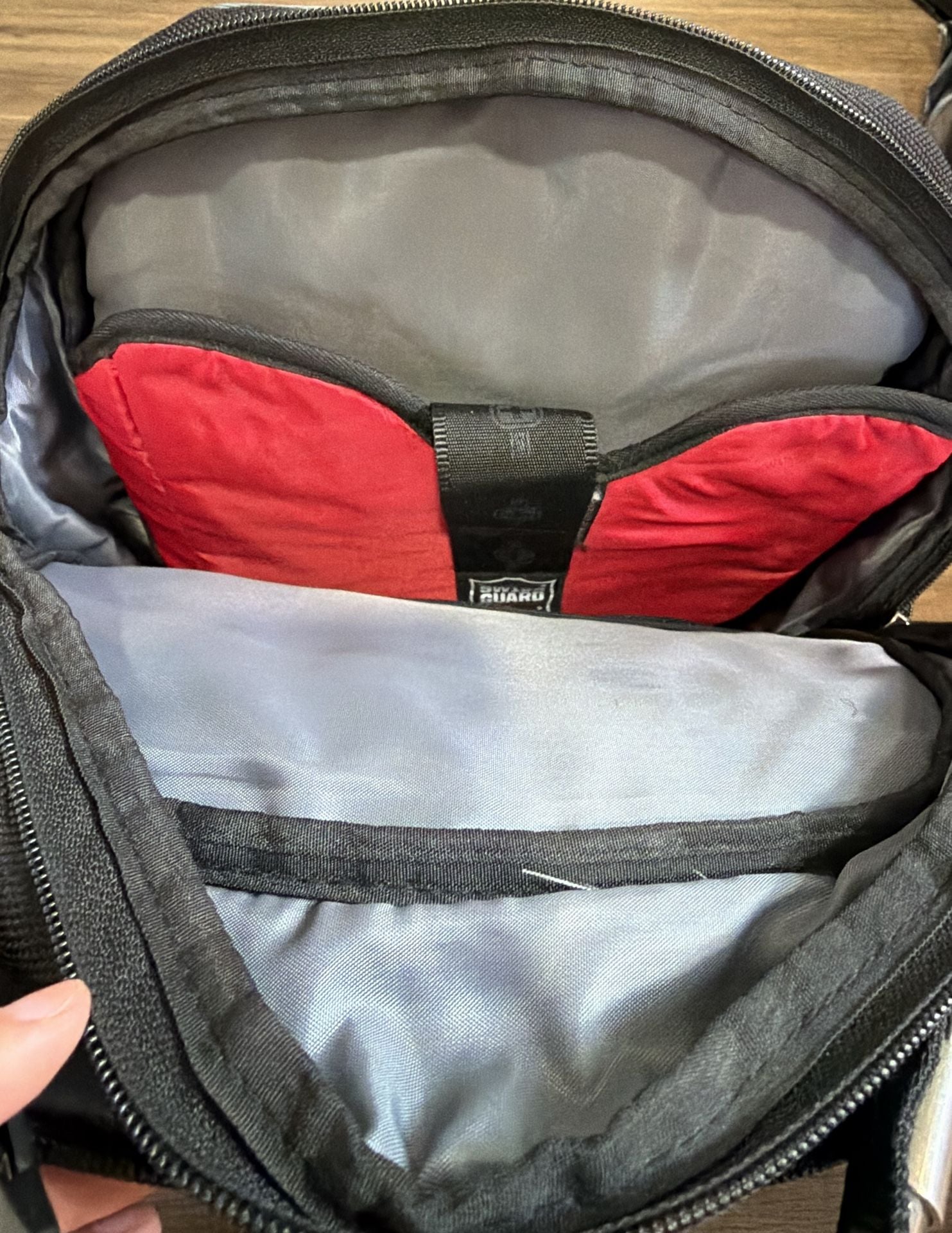 SwissGear Pegasus 17 Laptop Backpack Black Blue 9