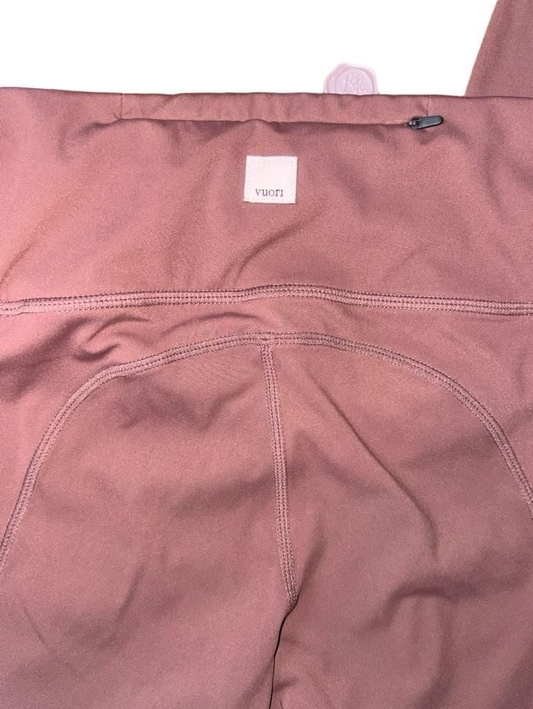 Vuori Stride Leggings Size XS Mauve High Rise Yoga Athletic Pants 5