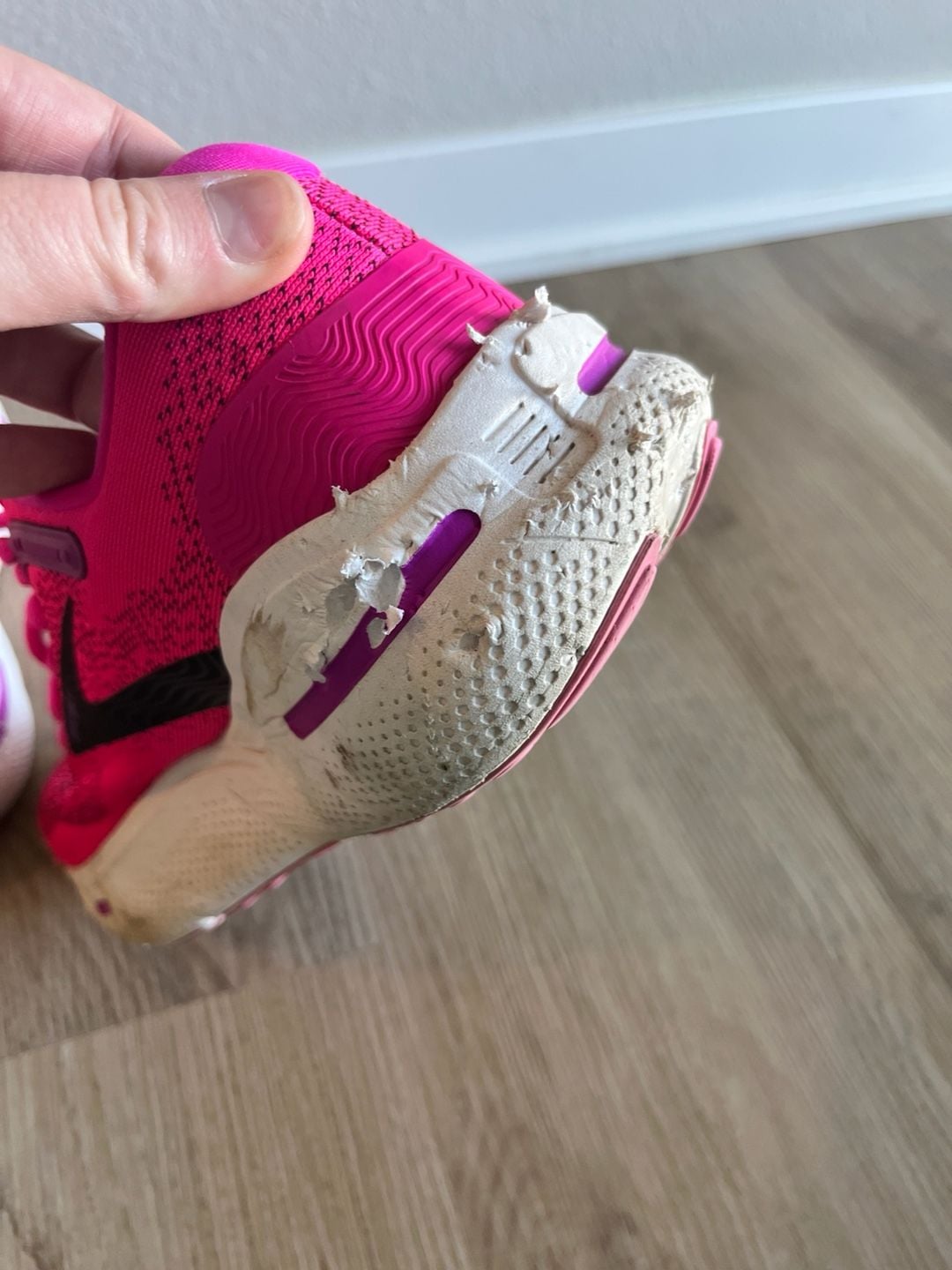 Brooks Ghost Max, Womans Running Shoes, Hot Pink, Chunky Cushioned Sole, 11 7