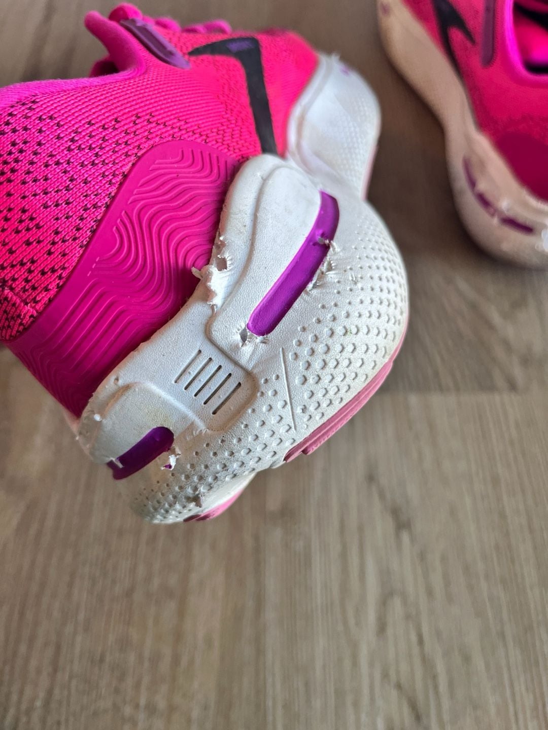 Brooks Ghost Max, Womans Running Shoes, Hot Pink, Chunky Cushioned Sole, 11 8