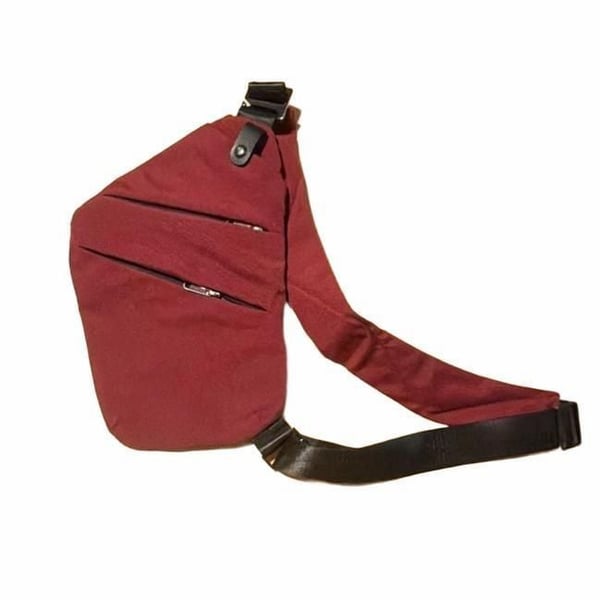 Win's Way Anti-Theft Sling Crossbody Bag Red