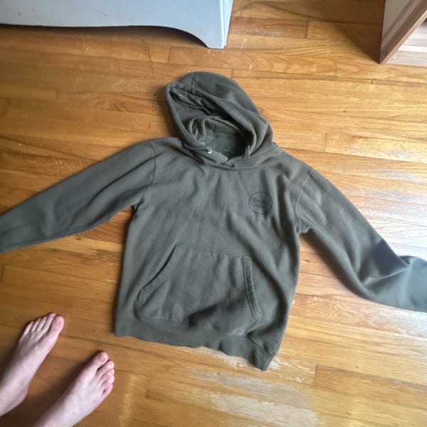 Brixton Standard Fit Hoodie Size S Green Pullover Sweatshirt