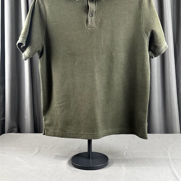 Marc New York Andrew Marc Polo Shirt Size L Green Knit