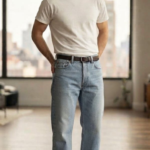 Collusion Dad Jeans Size 28/36 Tall Light Blue Denim