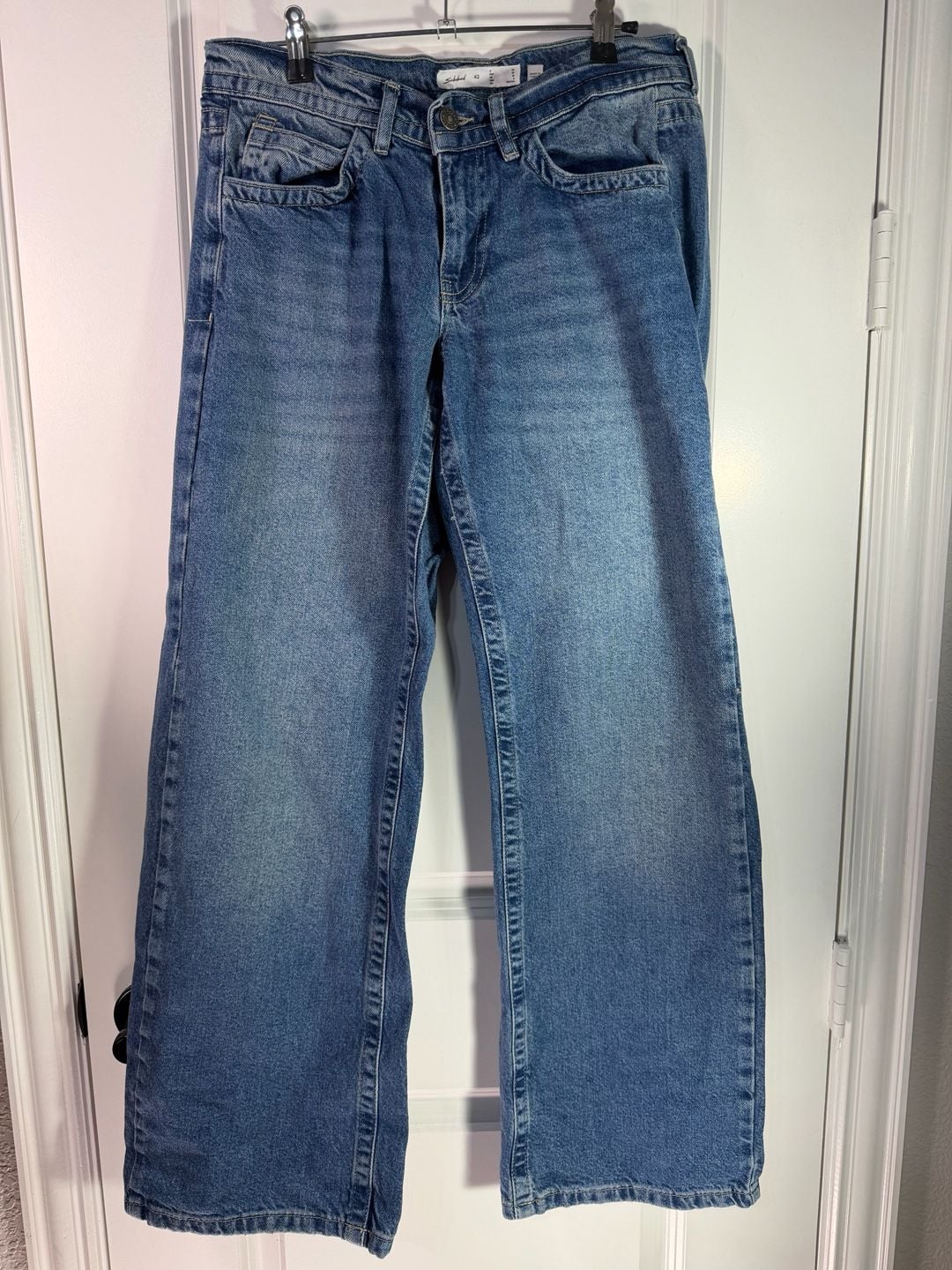 Subdued Jeans Size 6 Blue Denim Baggy Wide Leg 2