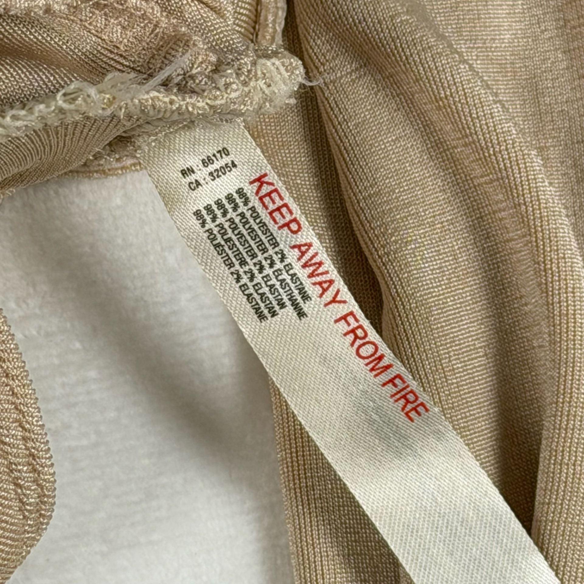 Intimately Free People Bodysuit Size M Beige Long Sleeve  7