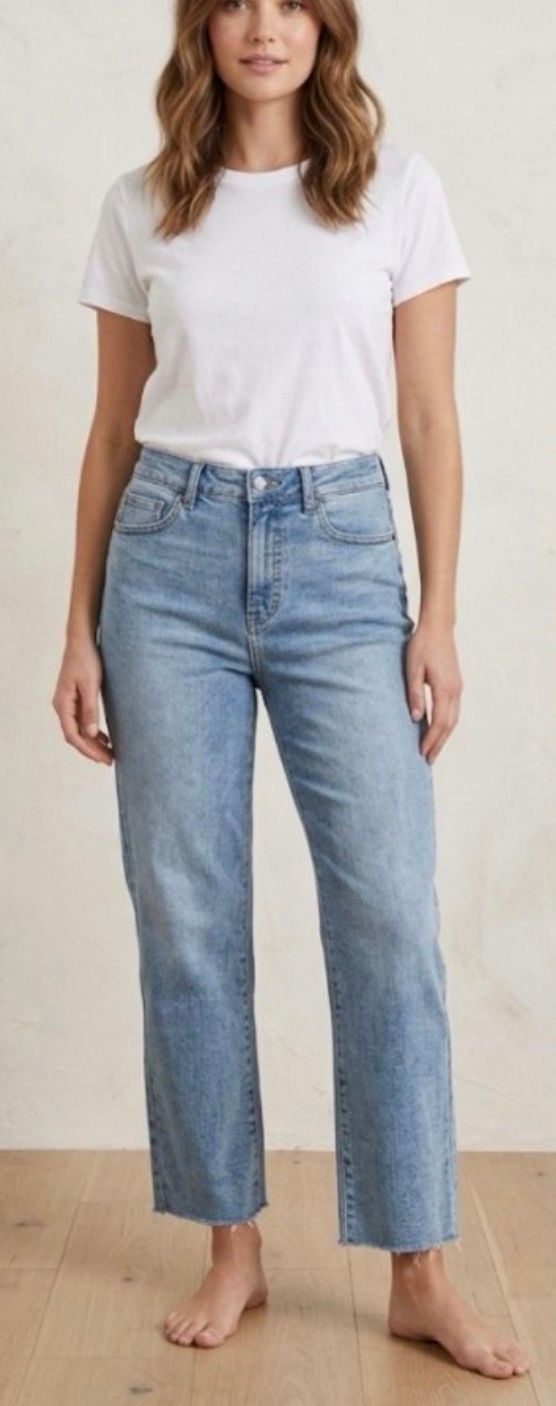 Social Standard By Sanctuary Slim Straight Size 10/30 Jeans 2