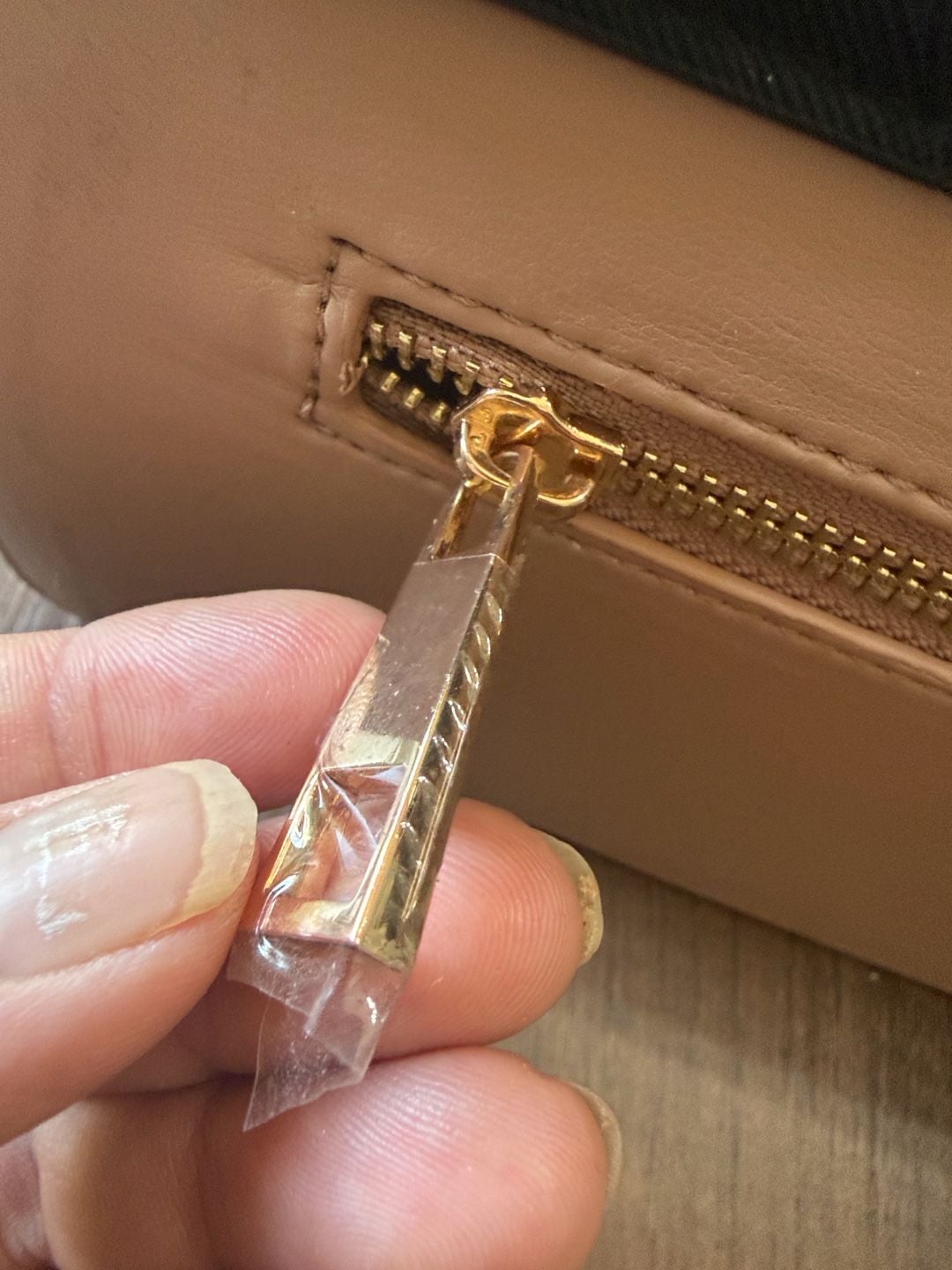 ALDO Black Tan Cream Colorblock Chain Crossbody Bag 5