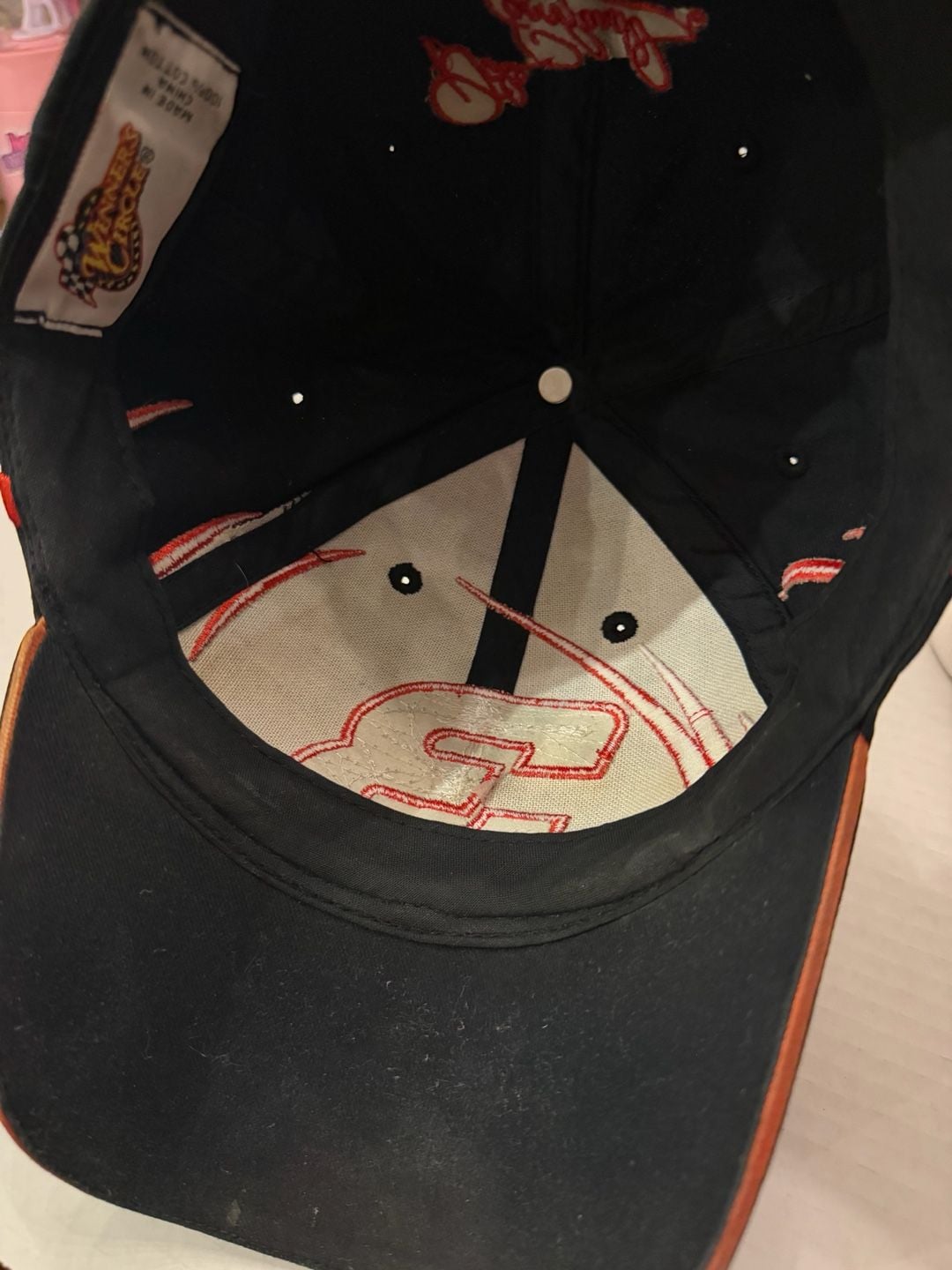 Dale Earnhardt #3 NASCAR Hat Black Red 7