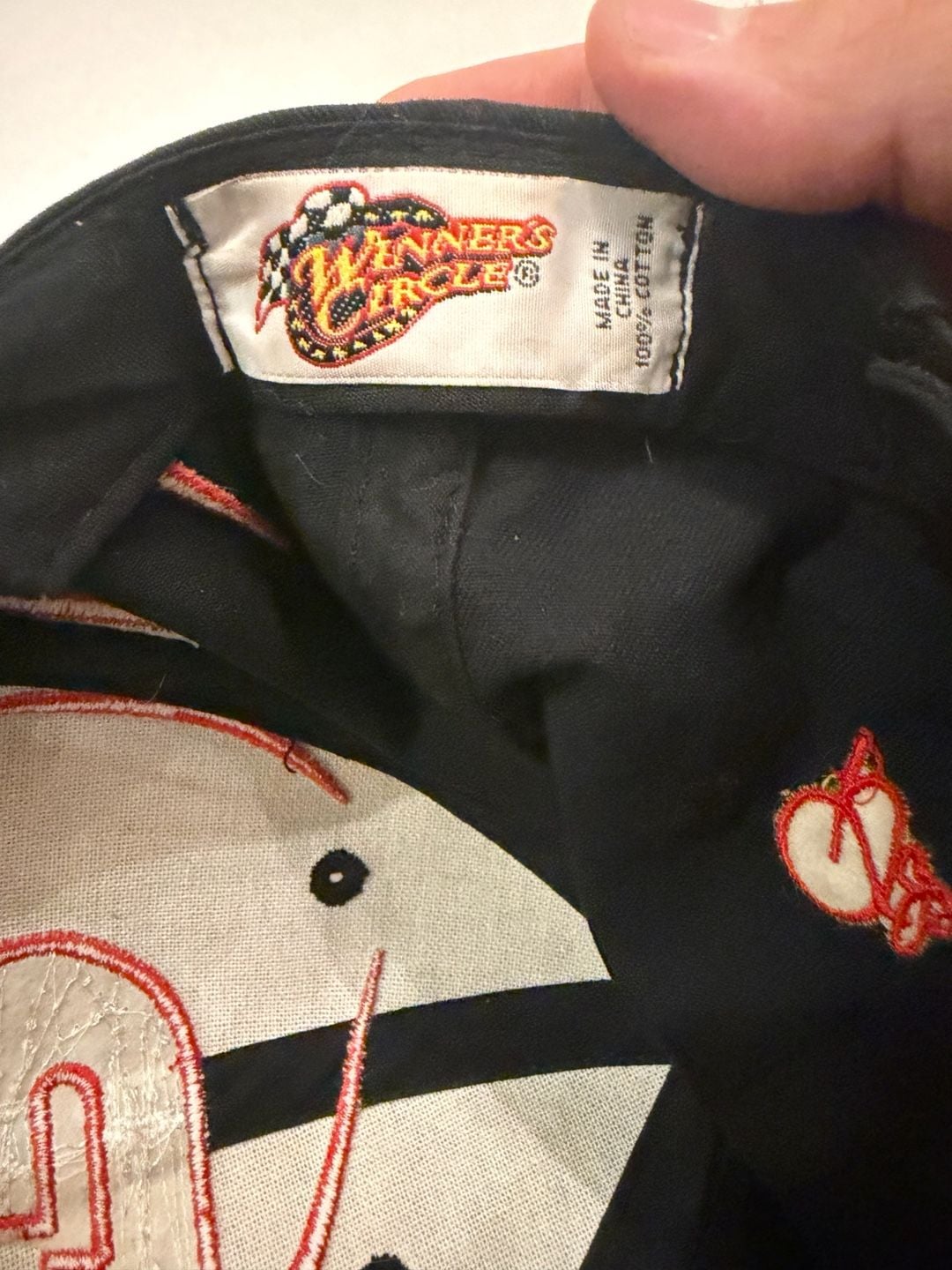 Dale Earnhardt #3 NASCAR Hat Black Red 8