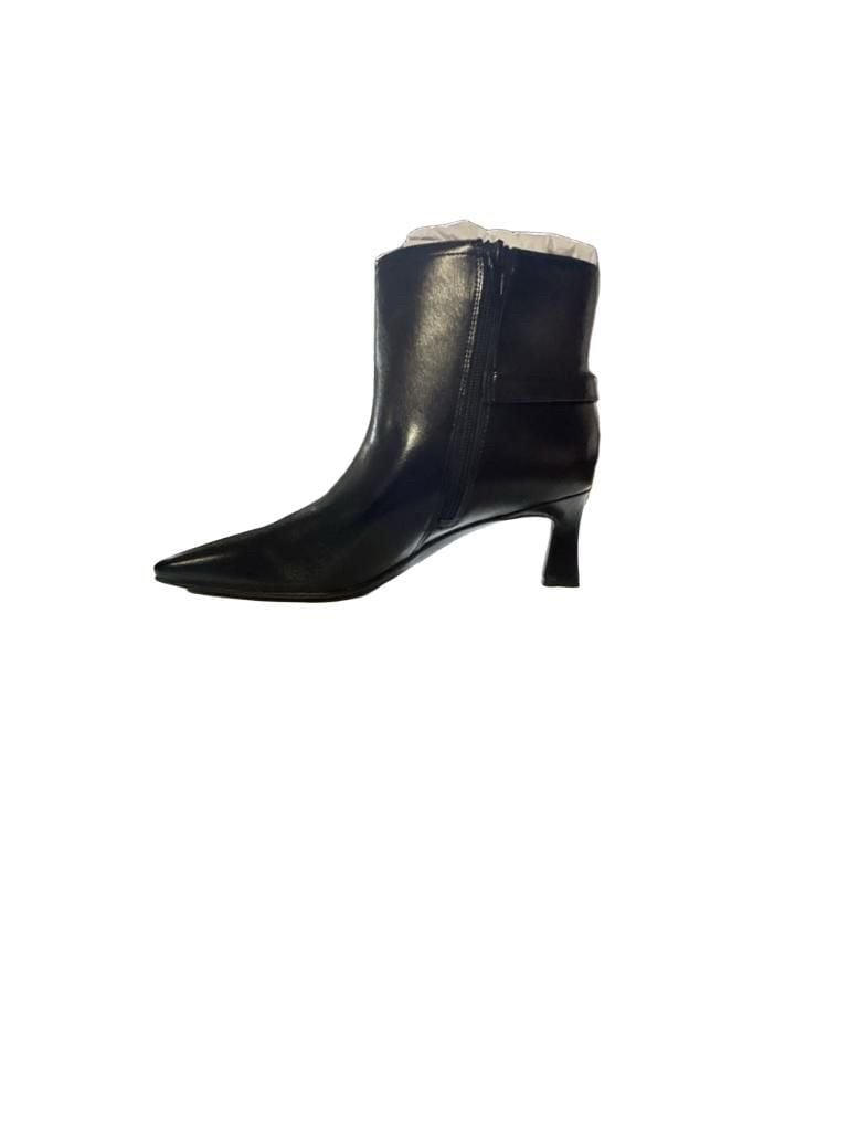 Naturalizer Tucker Ankle Boot Size 8.5M Black Kitten Heel 2