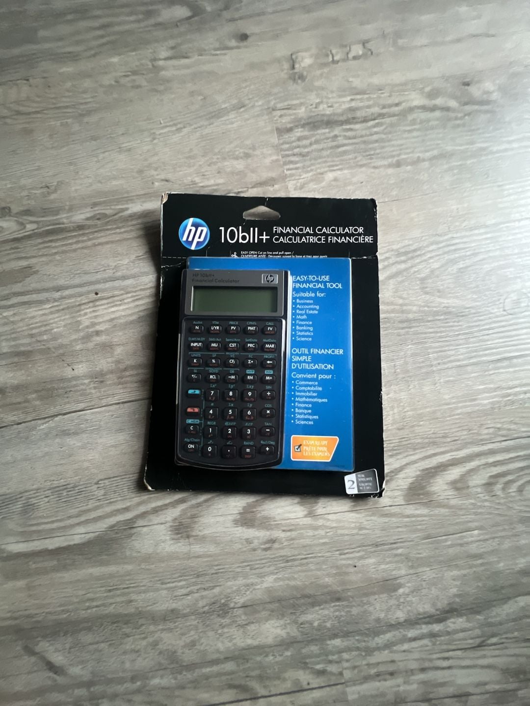 HP 10bII+ Financial Calculator 1