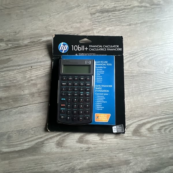 HP 10bII+ Financial Calculator