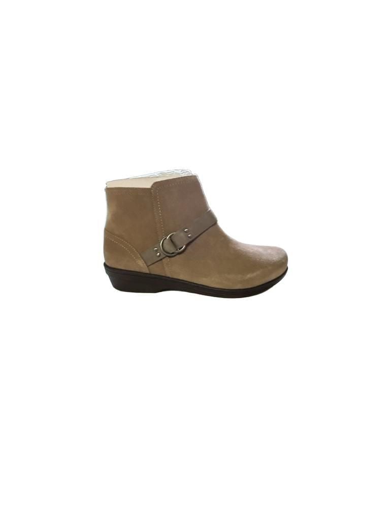Revitalign Malibu Boot Size 7B Mushroom Suede Ankle Booties 3
