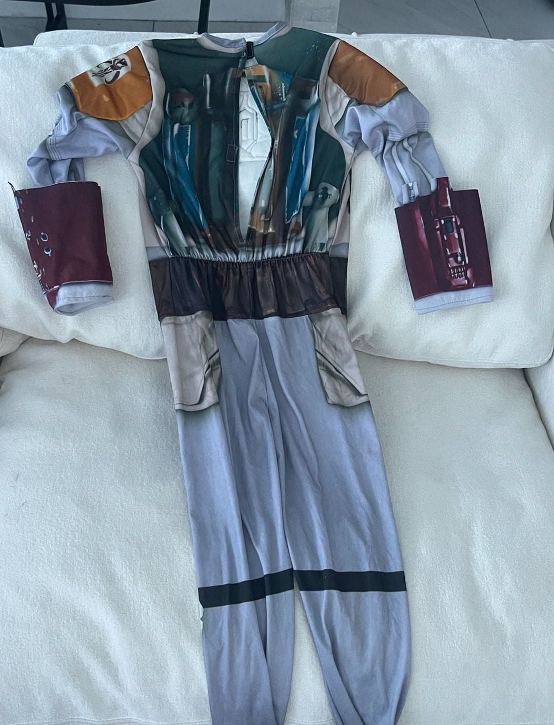 Rubies Star Wars Boba Fett Costume Jumpsuit Halloween 3