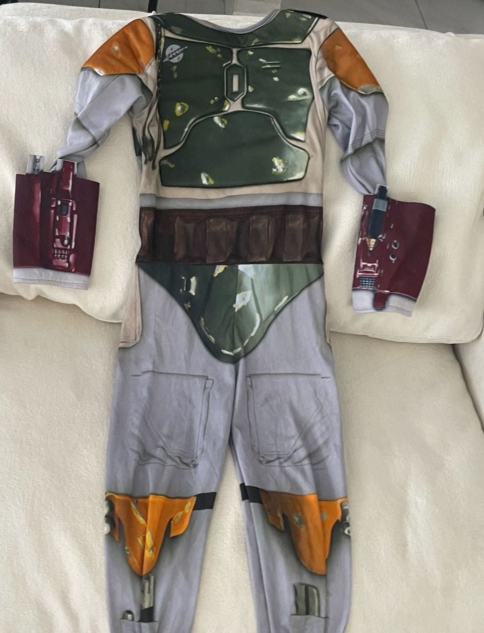 Rubies Star Wars Boba Fett Costume Jumpsuit Halloween 2