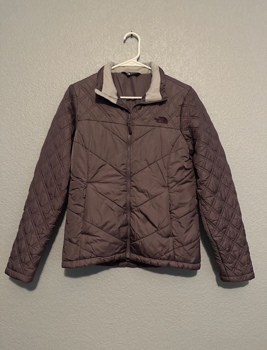 The North Face Quilted Jacket Purple Size S 3