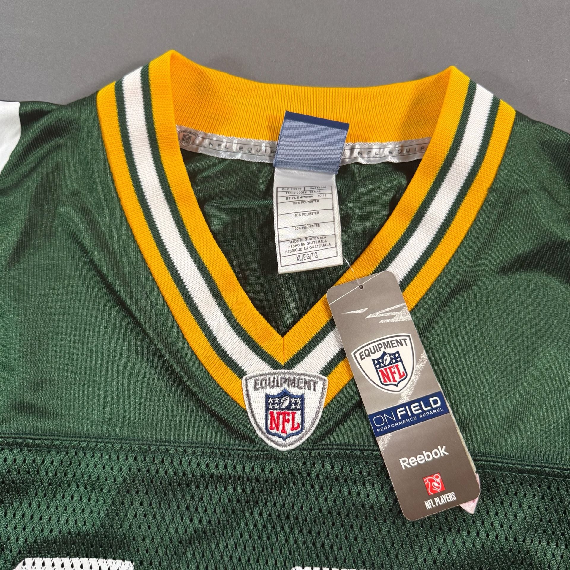 NWT Reebok Green Bay Packers Aaron Rodgers 12 Jersey Size XL 5