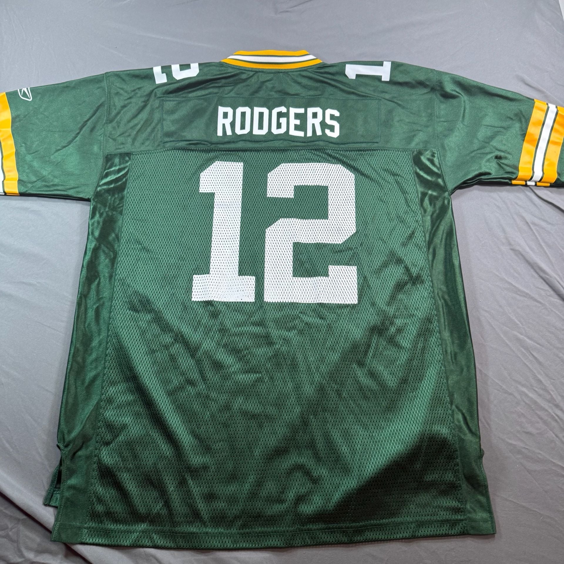 NWT Reebok Green Bay Packers Aaron Rodgers 12 Jersey Size XL 3