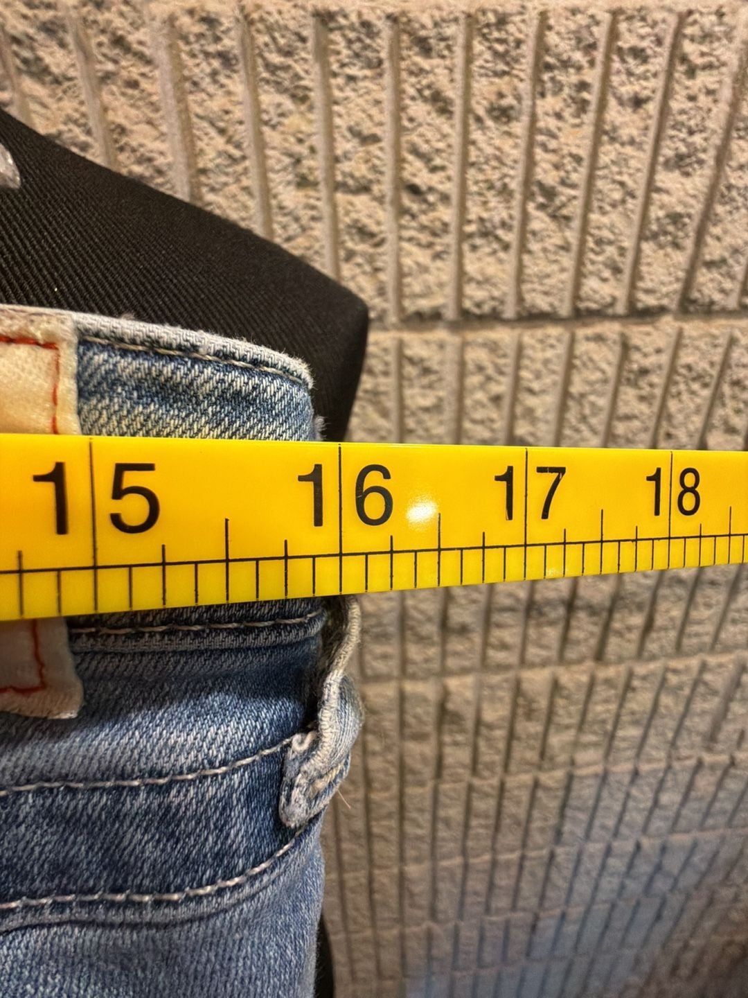 894 True Religion Skinny Jeans Size 30 Blue Denim 5