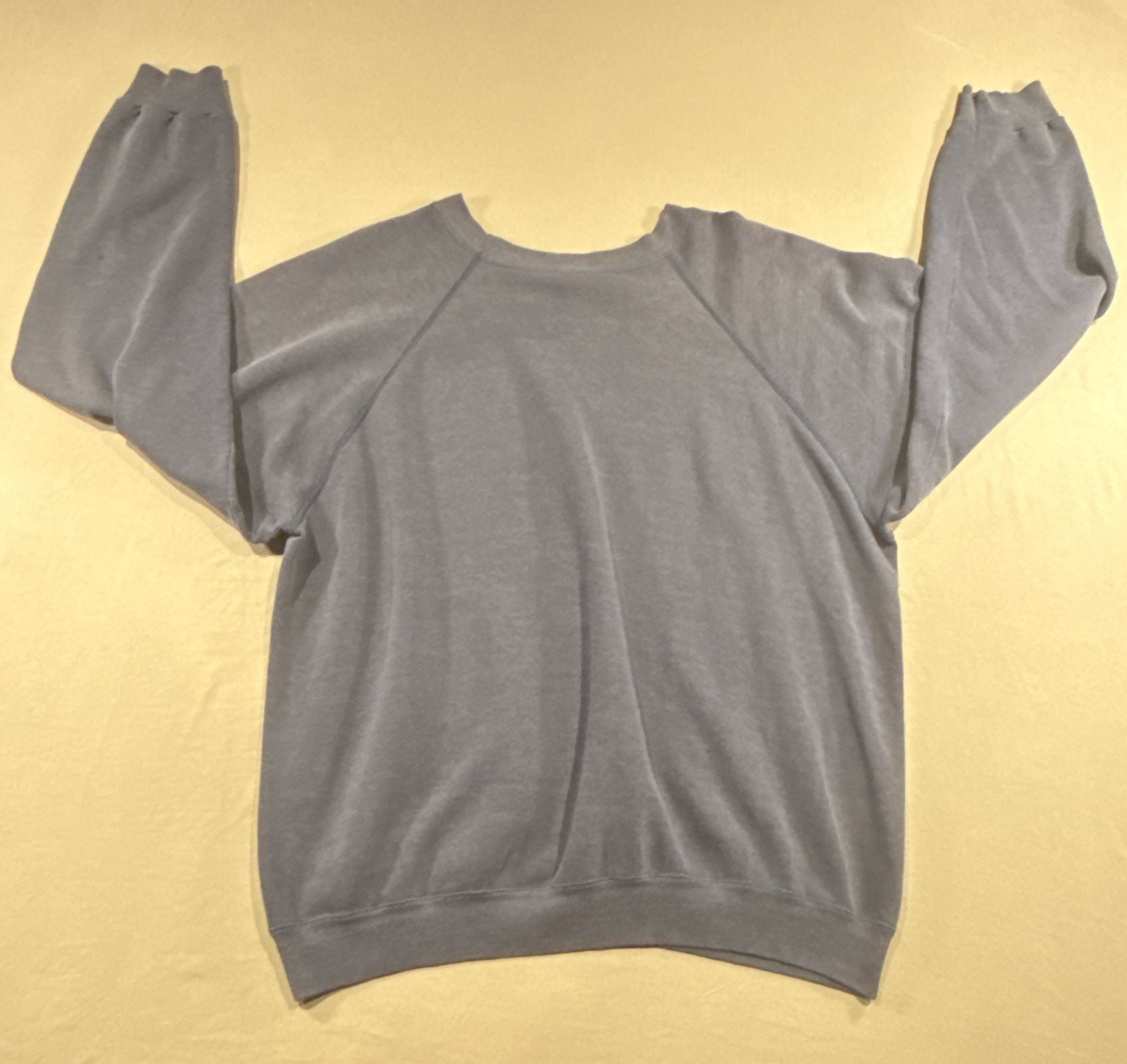 Hanes Sweatshirt XL 46-48 Vintage Military Airborne Graphic Blue USA 8