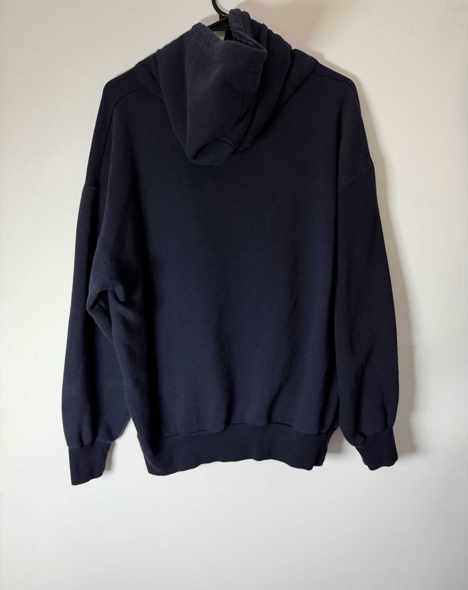 Vintage 90s Cheers Boston Hoodie Authentic Life Apparel XL Navy Blue 8