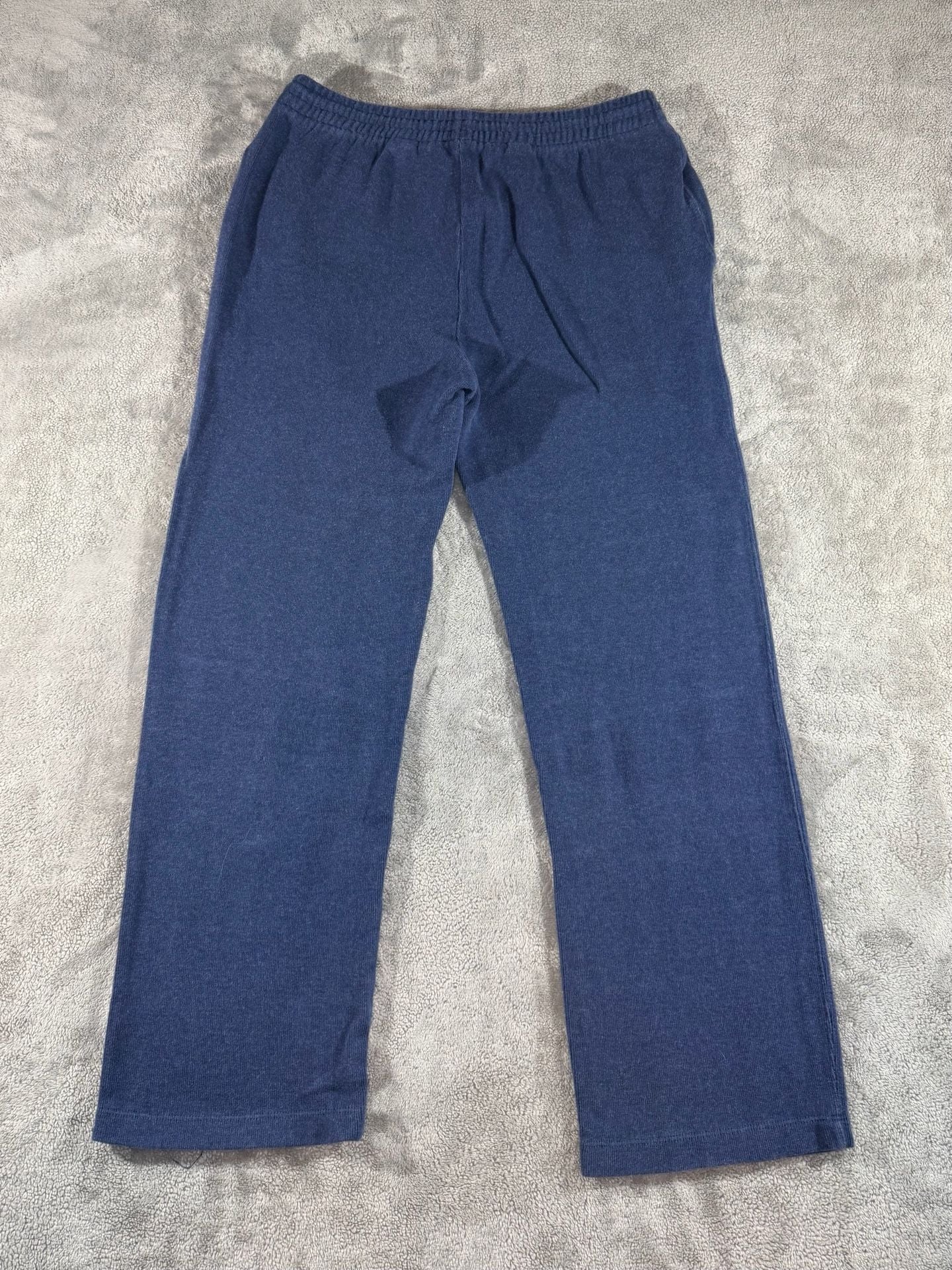 Polo Ralph Lauren Vintage 90’s Sweatpants L Blue Drawstring Logo Fleece Pants 5