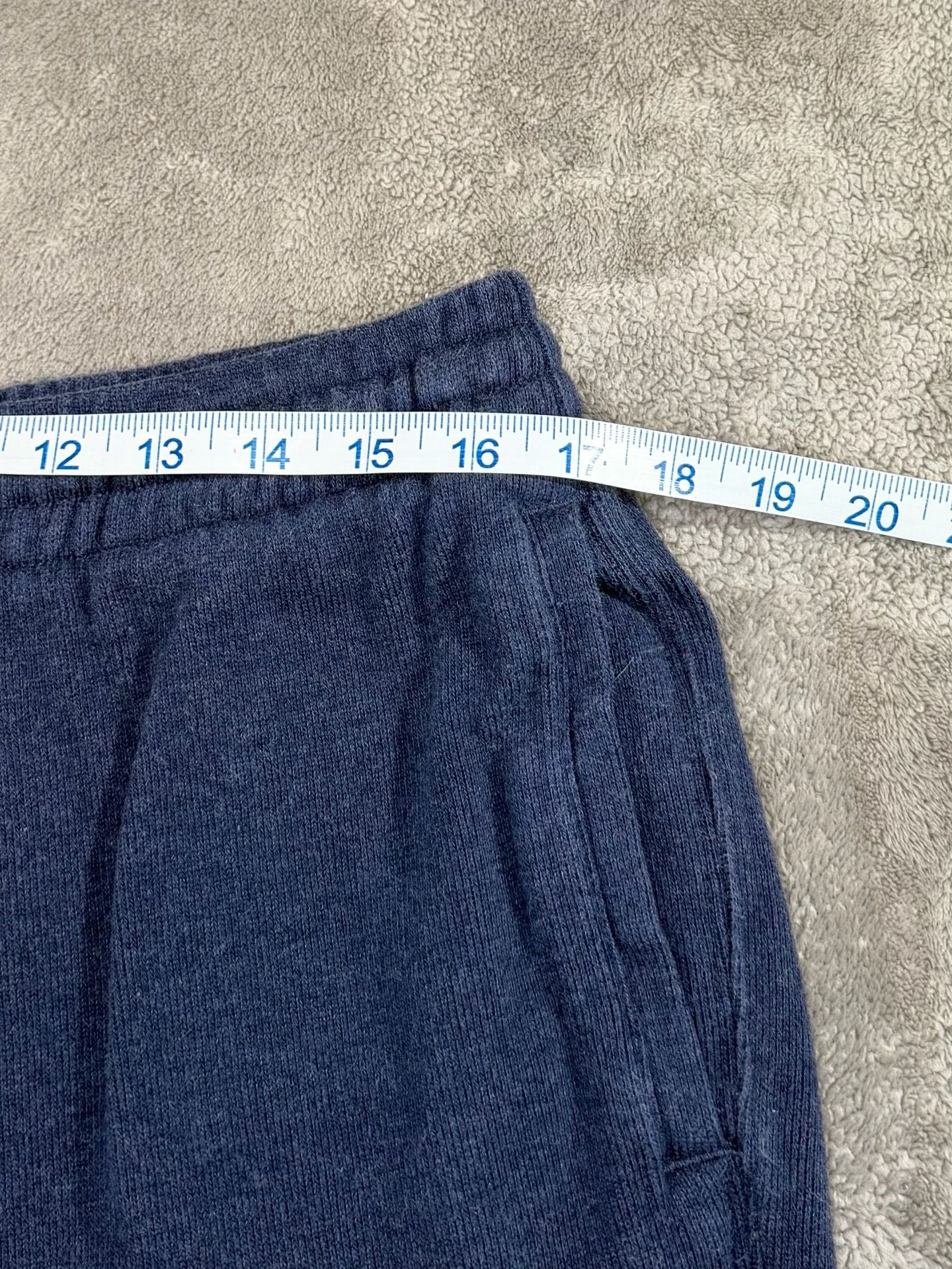 Polo Ralph Lauren Vintage 90’s Sweatpants L Blue Drawstring Logo Fleece Pants 6