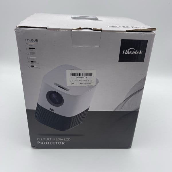 Hasatek HD Multimedia LCD Projector Black