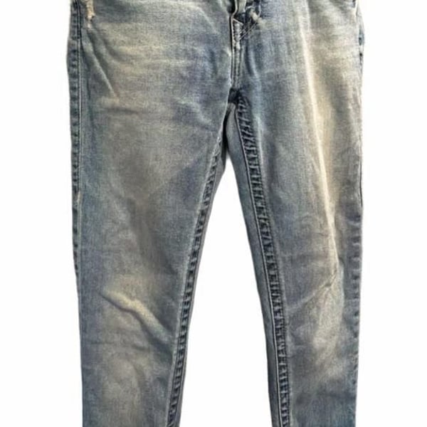 894 True Religion Skinny Jeans Size 30 Blue Denim