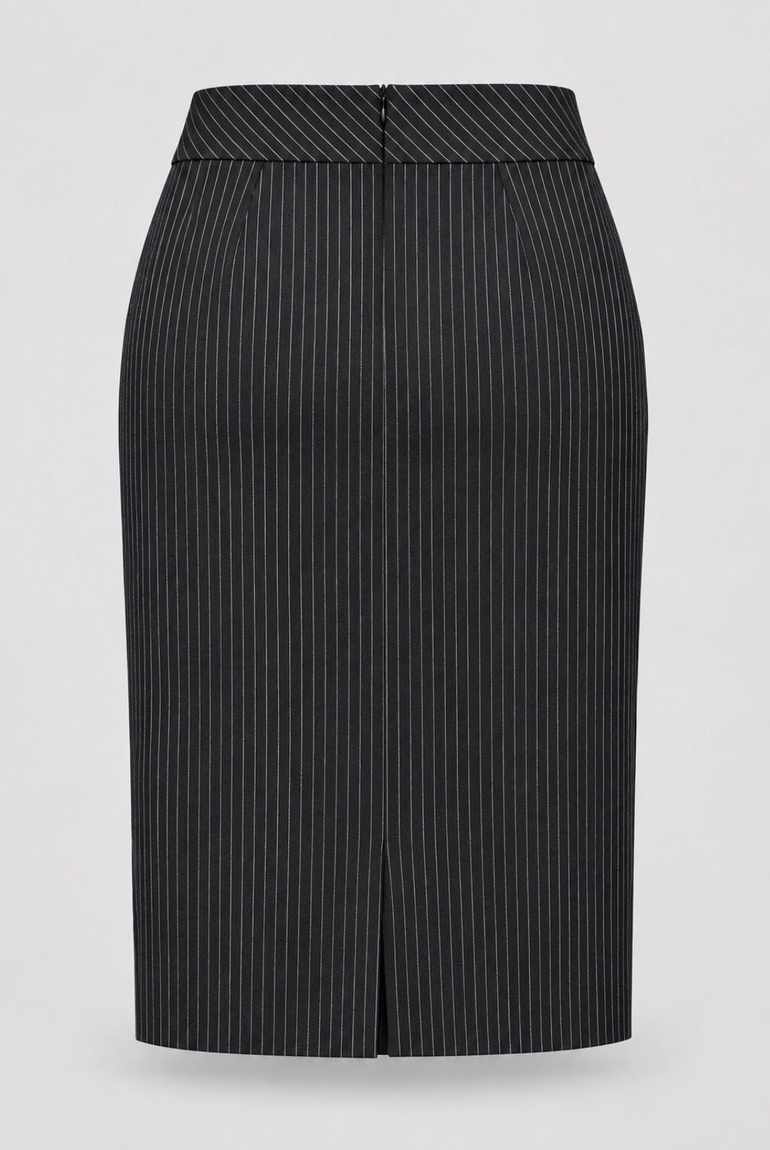 Doncaster Black Mixed Pinstripe Pencil Skirt – Size 6 5