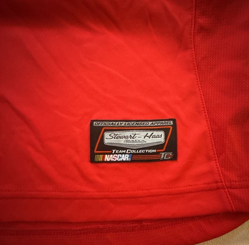 NASCAR Tony Stewart 14 Polo Shirt Size XL Red Racing Team Collection 7