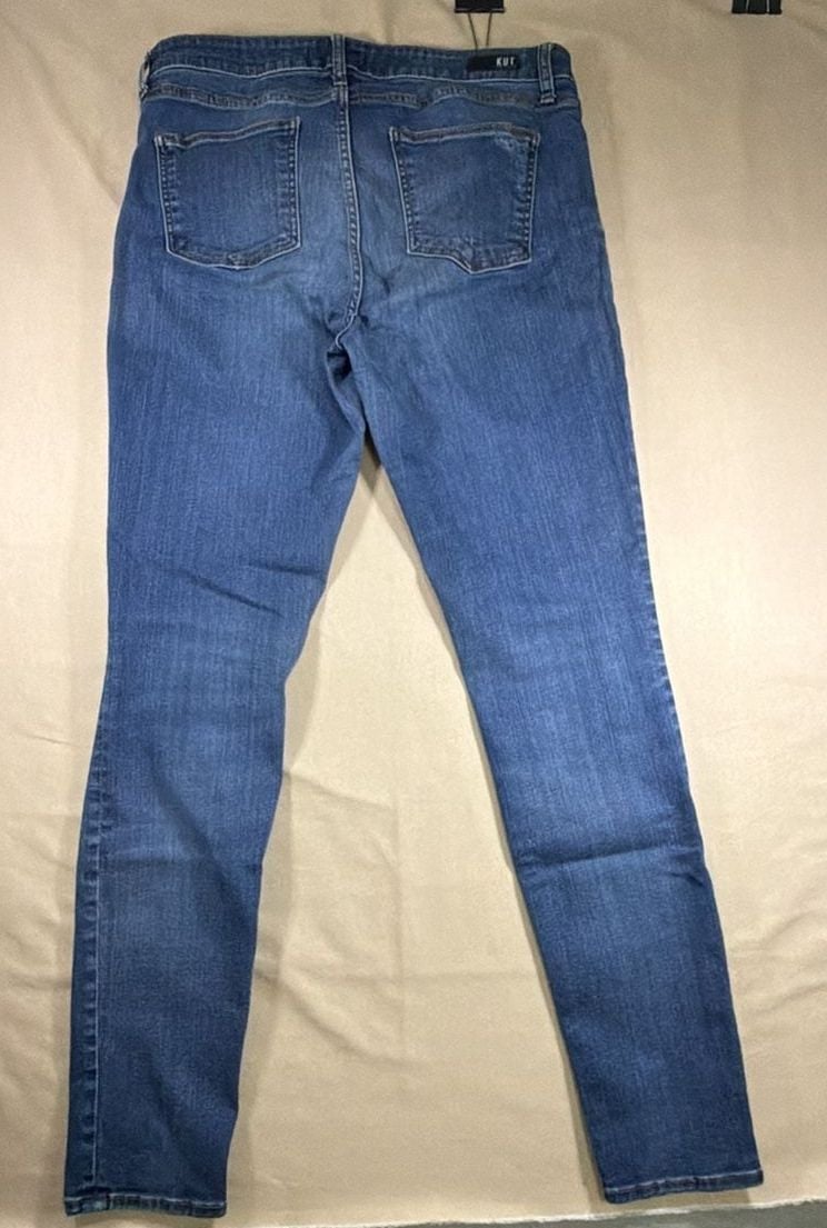 Kut From The Kloth Skinny Jeans Size 14 Blue Denim 7