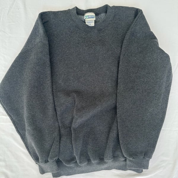 Vintage Discus Athletic Sweatshirt Size X Large Dark Gray