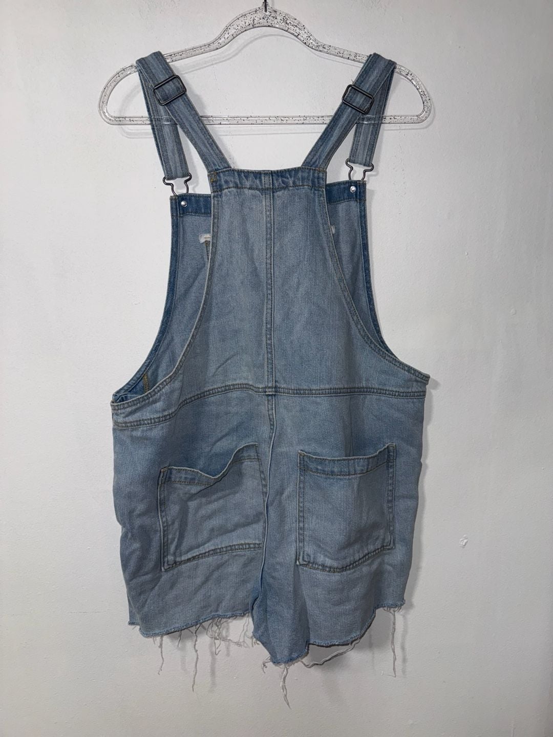 Universal Thread Denim Shortalls Size 14 Blue 3
